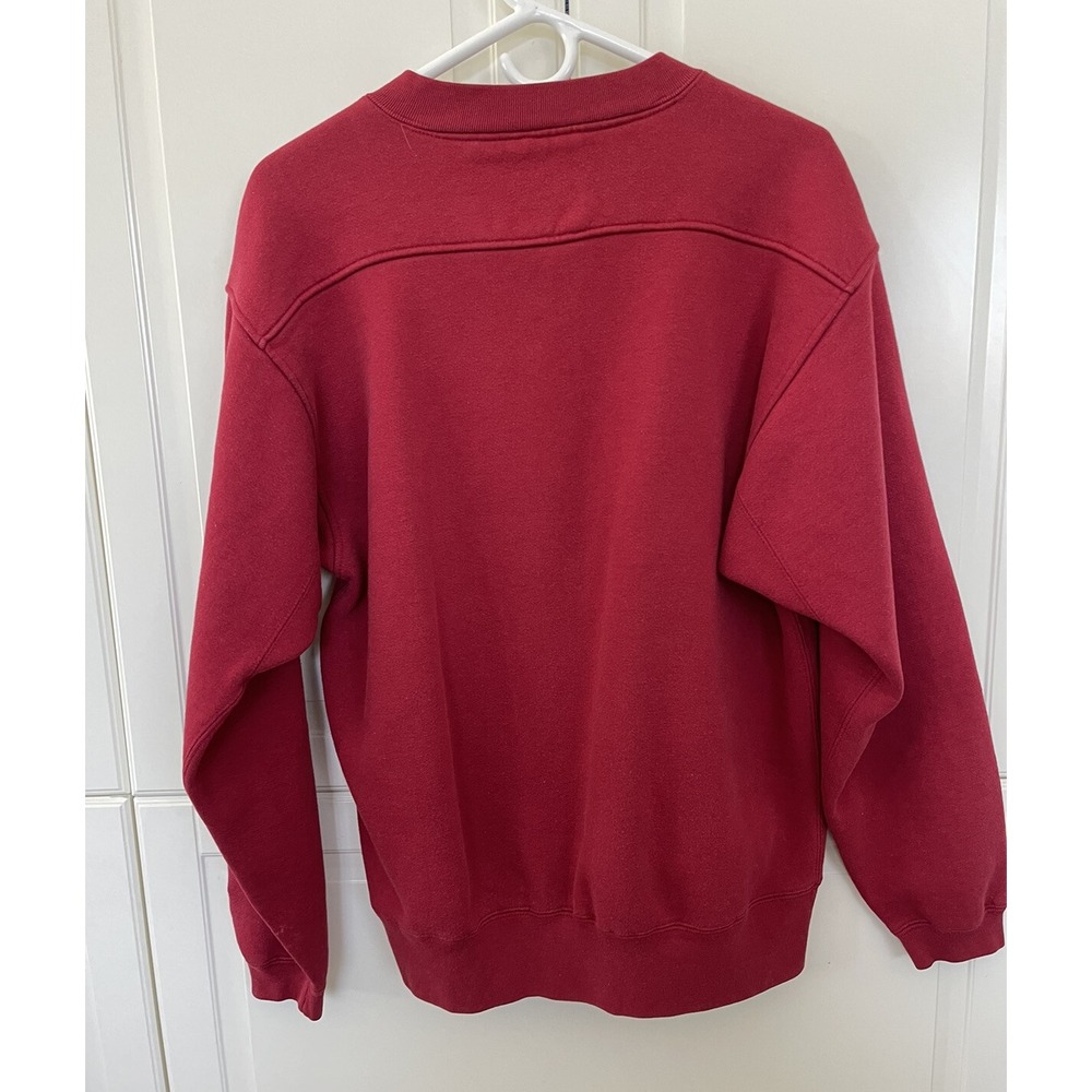 Alabama Crimson Tide 1831 SWEAT Shirt Vintage Starter Red Size S Light Blemish - Picture 6 of 6